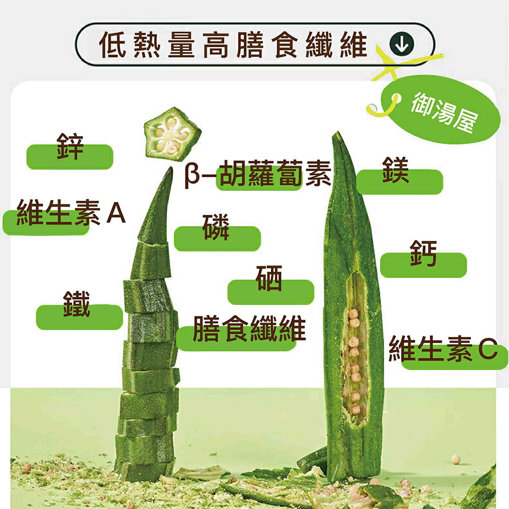 ＵＴＯ｜嘉義鹿草黃秋葵 低溫烘乾/口感酥脆/香氣濃郁 3