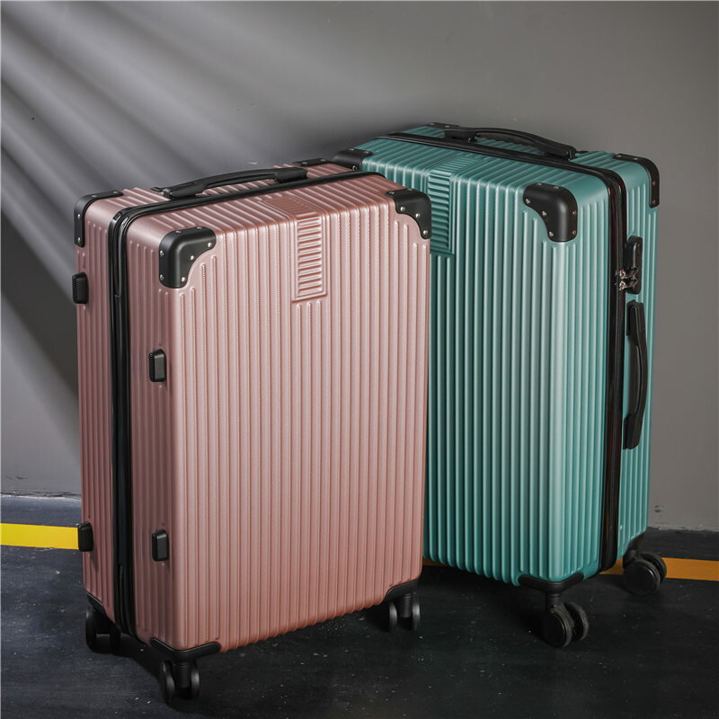 新款行李箱女小高顏值新款20寸拉桿箱男學生密碼旅行皮箱結實耐用