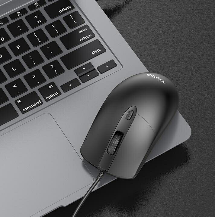 滑鼠 鼠標有線USB靜音無聲家用辦公臺式筆記本電腦商務電競游戲男女適用