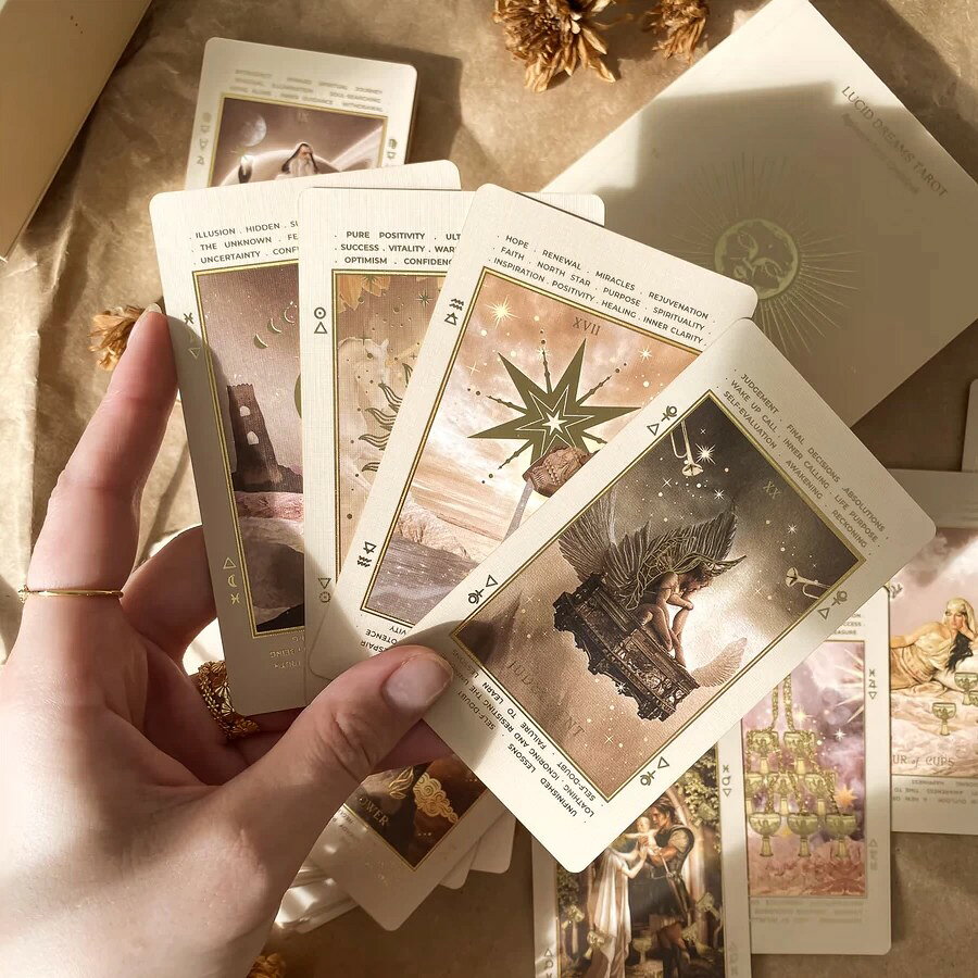 塔羅牌/神諭牌/塔羅占卜 清醒夢塔羅牌 Lucid Dreams Beginners Tarot