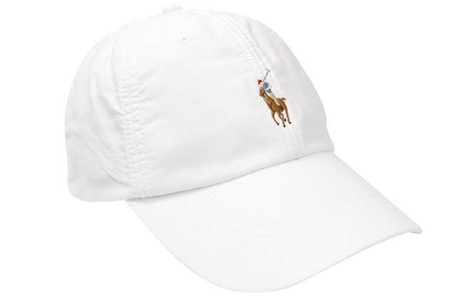 美國百分百【全新真品】Ralph Lauren 帽子 RL 棒球帽 Polo 小馬 遮陽帽 白色 老帽 J676