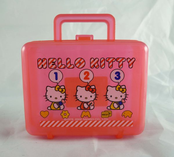 【震撼精品百貨】Hello Kitty 凱蒂貓 手提型置物盒 震撼日式精品百貨