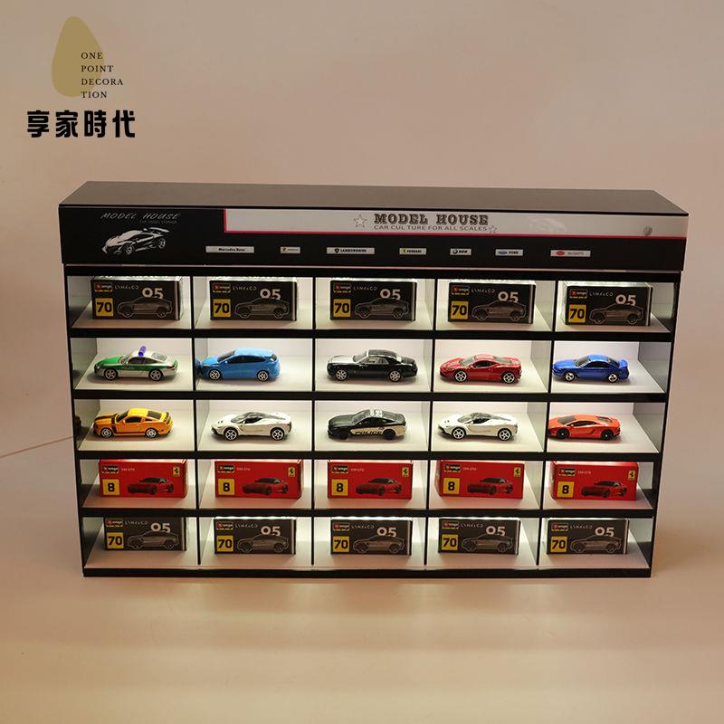 現貨減免 亞克力展示盒 亞克力收納盒 亞克力 1:64車模展示盒多美卡風火輪小汽車玩具展示架亞克力收納盒展示櫃 八折下殺wy24