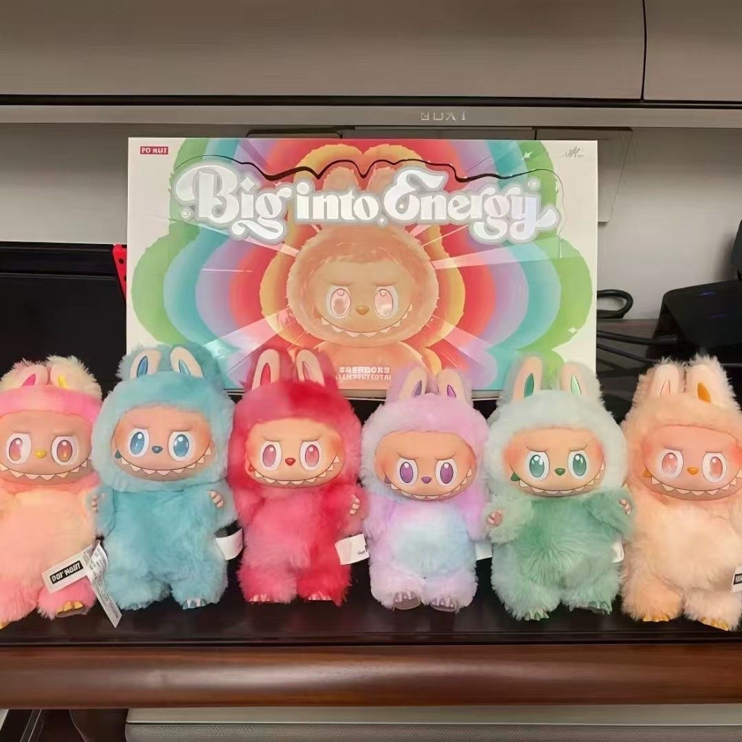 免運 泡泡瑪特 祖國版labub毛絨公仔盲盒拉布拉多3代公仔鑰匙鏈玩偶潮玩爆款盲盒祖國版 c6211