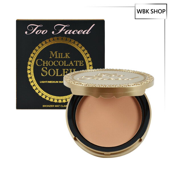<br/><br/>  Too Faced 牛奶巧克力霧面修容餅 10g #Milk Chocolate Soleil Light/Medium Matte Bronzer - WBK SHOP<br/><br/>