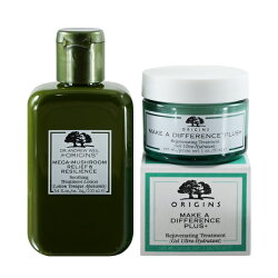 Origins 品木宣言 光潤保濕旅行組-Dr.WEIL 青春無敵健康光潤機能水100ml+扭轉乾坤賦活保濕凝乳30ml 百貨公司貨 - WBK SHOP