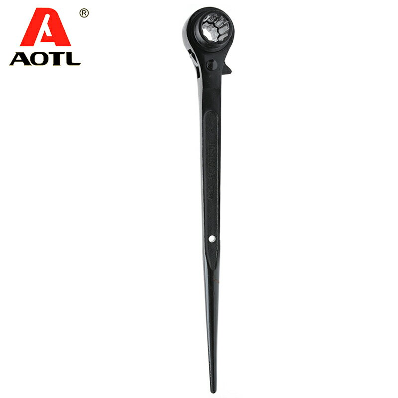 Aotl/澳特利 尖尾棘輪扳手14-32mm扳手 鉻釩鋼棘輪扳手 快速扳手