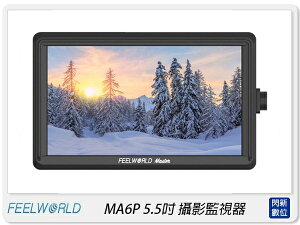 預訂~FEELWORLD 富威德 Master MA6P 5.5吋 1920x1080 4K HDMI攝影監視螢幕【跨店APP下單最高20%點數回饋】