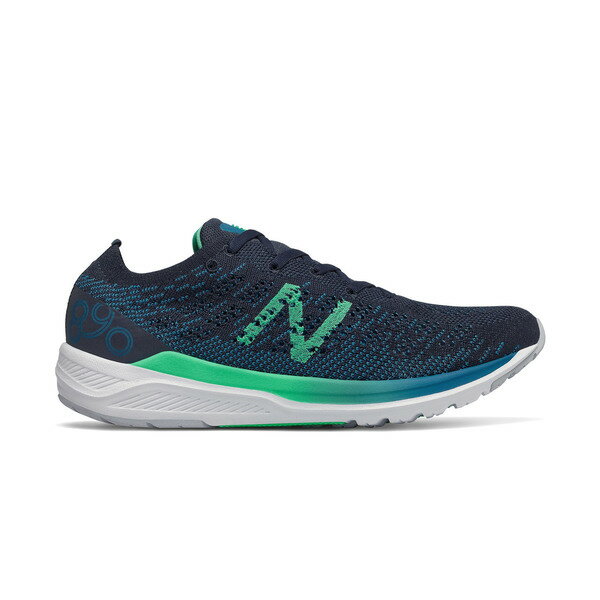 New Balance [W890GG7B] 女 慢跑鞋 運動 路跑 B楦 890 v7 輕量 透氣 紐巴倫 深藍 綠