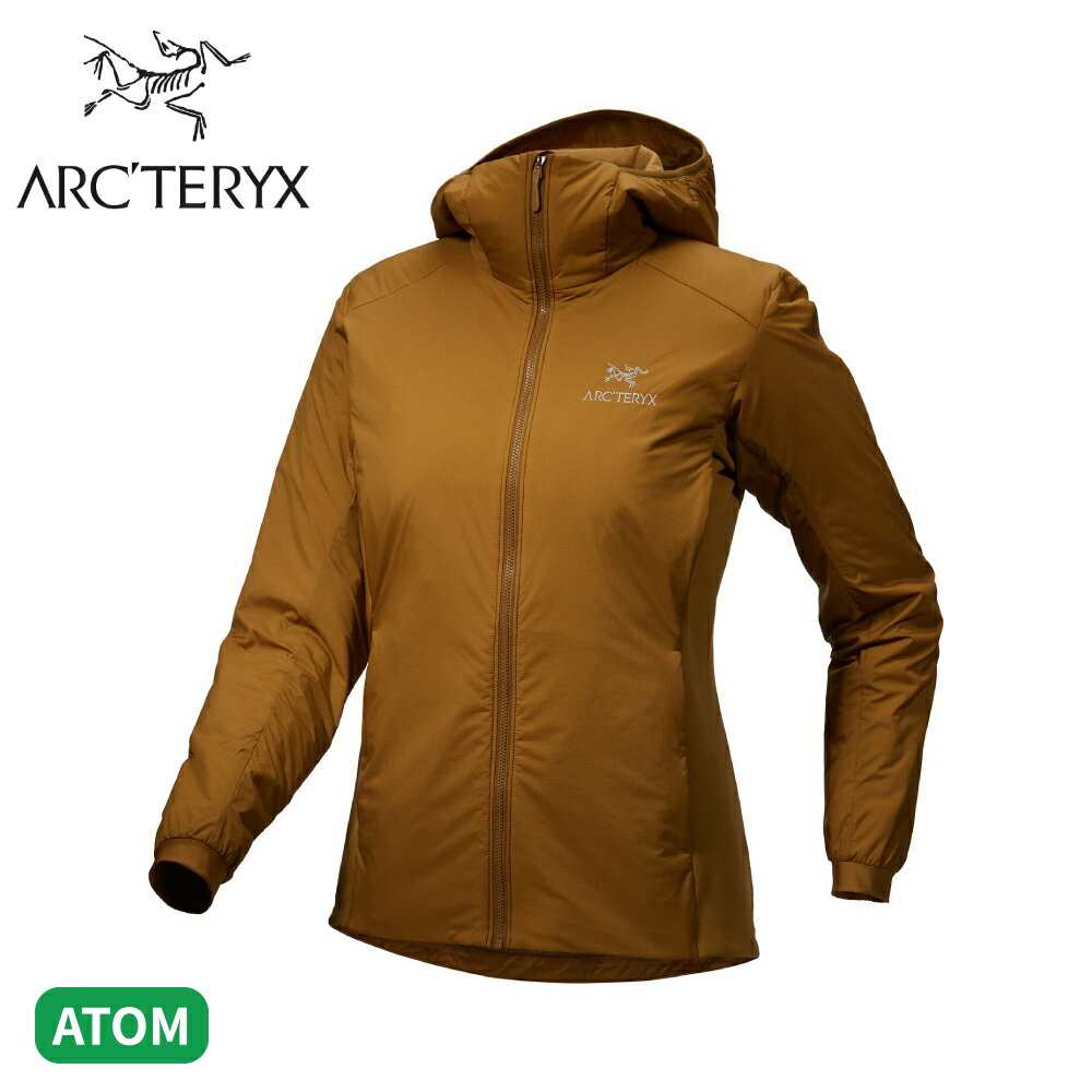 【ARC'TERYX 始祖鳥 女 Atom 化纖外套《育空褐》】X000006780/保暖外套/連帽外套