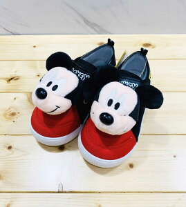 【震撼精品百貨】Micky Mouse_米奇/米妮 ~台灣製正版兒童米奇造型布鞋-大頭(18~19號)*18834