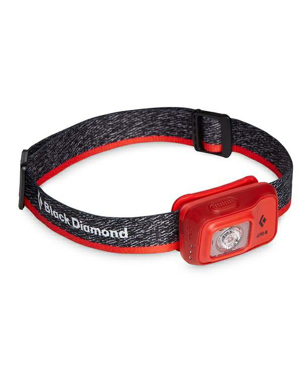 【【蘋果戶外】】Black Diamond 620678 桔紅 ASTRO【300R流明】USB充電頭燈 IPX4 BD 公司貨
