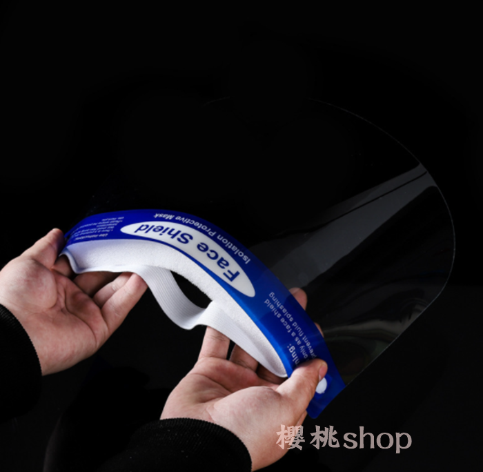 防護面罩 透明面罩 防飛沫面罩 防疫面罩 隔離面罩 防護罩 面罩 護目面罩 消毒面罩 口罩 防疫必備用品 6