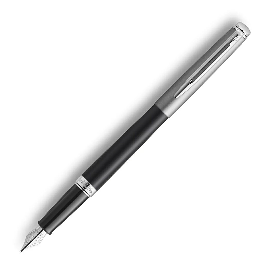 WATERMAN 威迪文 雋雅21系列 鋼蓋黑桿 F尖 鋼筆【領券滿額再折千8/31止】