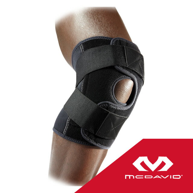 McDavid 調整式交叉綁帶護膝 [4195] 1入