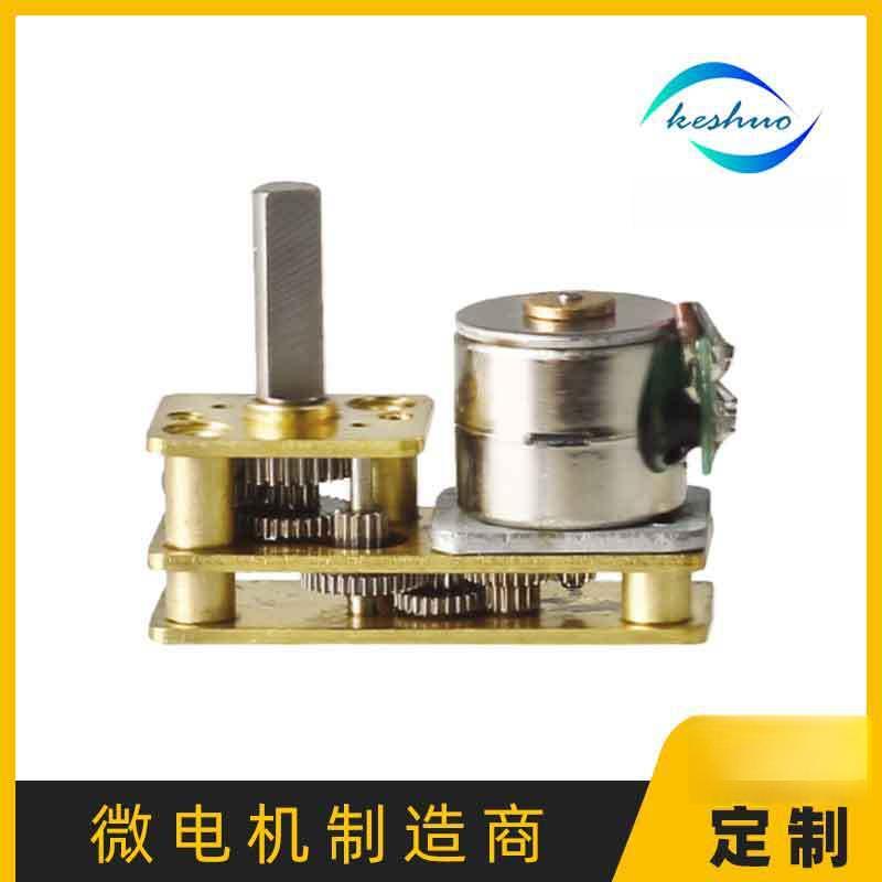 工廠生產gm1024-10by倒裝同向輸出軸微型步進減速電機測試儀器用 批發