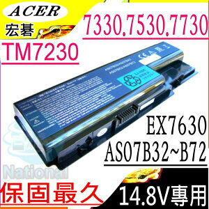 ACER 電池(保固最久)-宏碁 電池-TRAVELMATE 7230，7330，7530，7530G，7730，7730G，LC.BTP00.013 系列 ACER 電池
