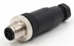 M12 8P 直公/母頭 彎公頭 航空接頭 8芯 傳感器 防水連接器 金屬連接頭(含稅)【佑齊企業 iCmore】