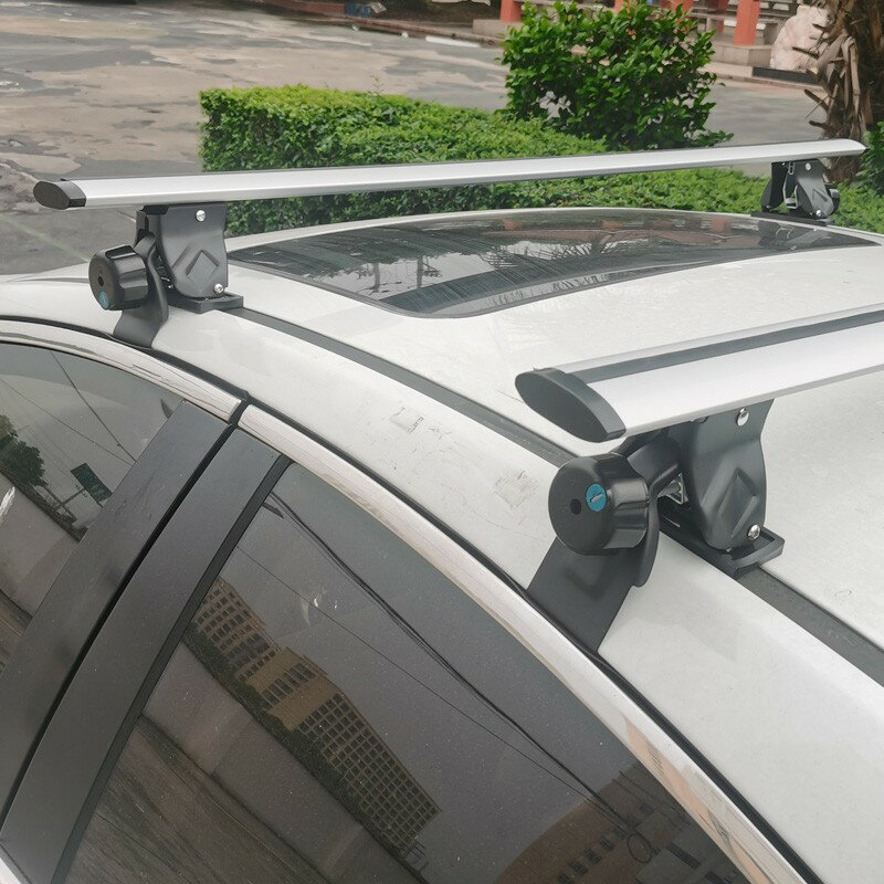 車頂行李架 車頂架 車頂橫桿 虎爪通用行李架橫桿鋁合金車頂架改裝件轎車皮卡車suv載重帳篷箱『FY01644』