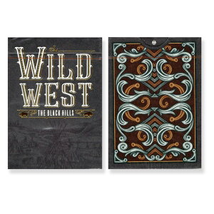 匯奇進口收藏花切創意撲克牌 WILD WEST Black Hills狂野西部黑山