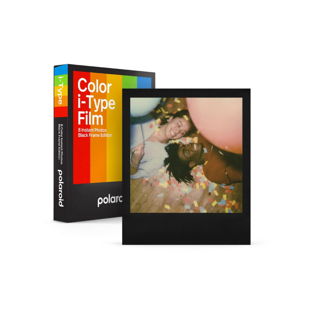 Polaroid 寶麗來 i-Type 彩色黑框相紙 8張 單盒入/2盒入 / 組 DIF3/DIF3-2