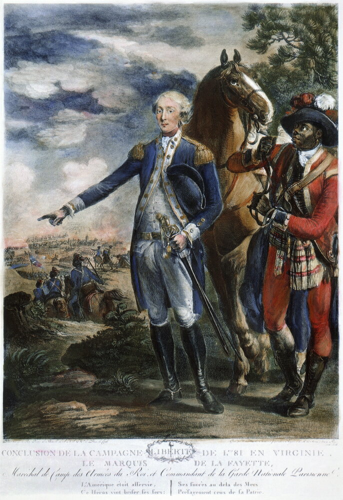 Posterazzi: Marquis De Lafayette N(1757-1834) French Soldier And ...