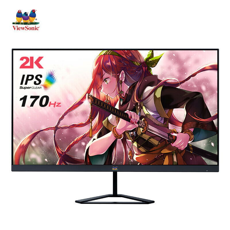 適用優派27英寸 2K電競顯示器170Hz IPS 1ms電腦螢幕VX2758-2K-PR【尚宜家居】