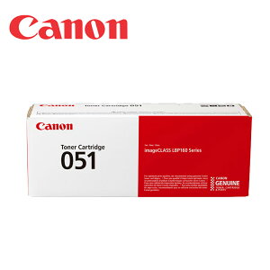 Canon CRG-051 原廠黑色碳粉匣