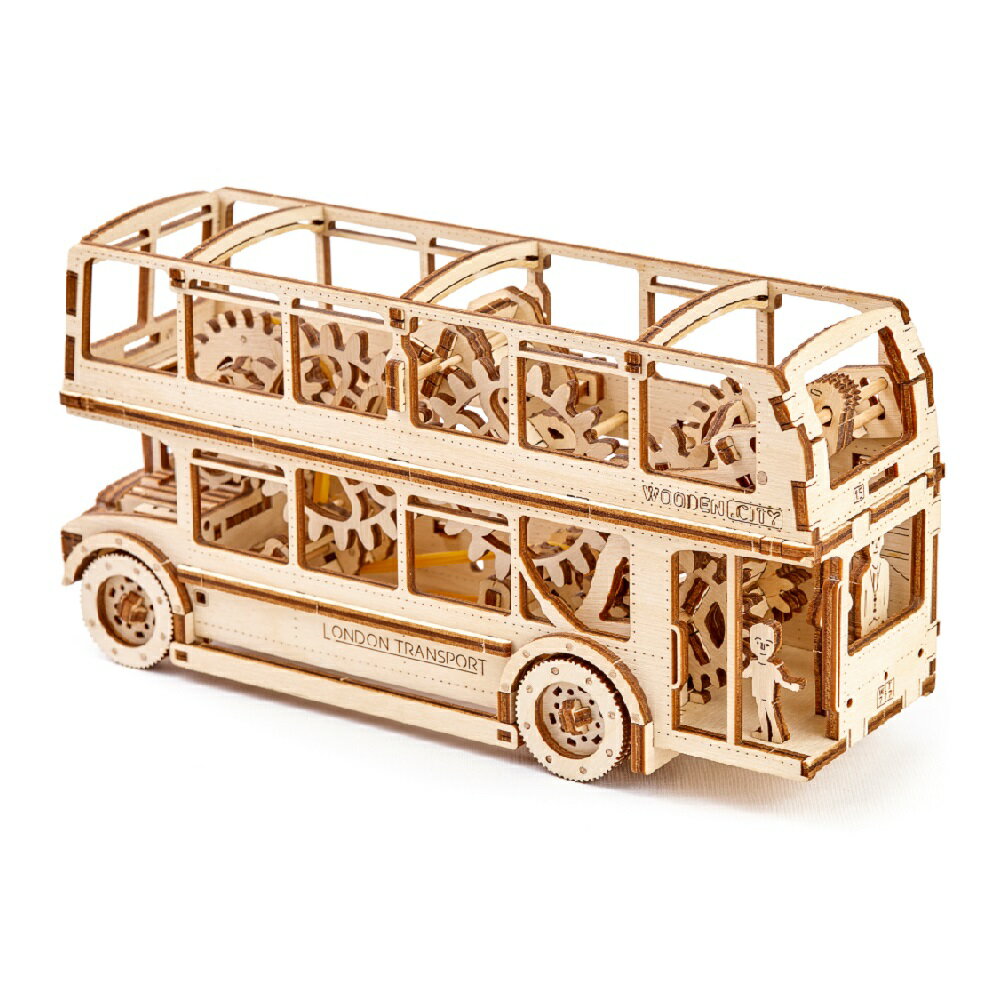 WOODEN CITY 動力模型/倫敦巴士