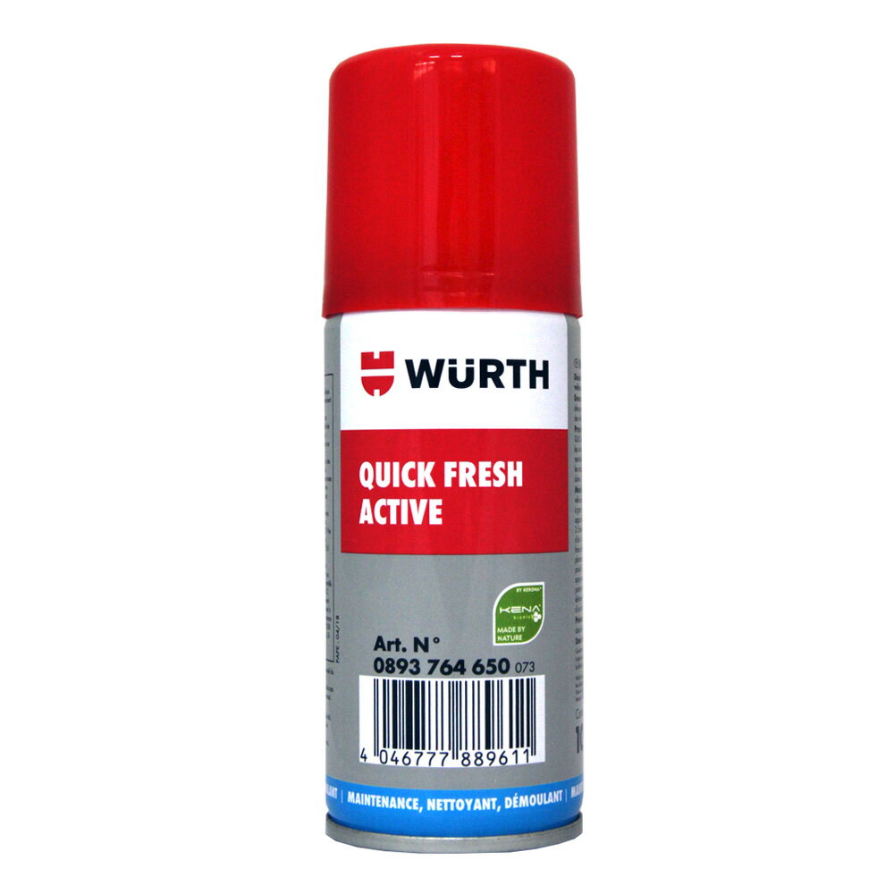 【$199超取免運】WURTH QUICK-FRESH 福士 車輛空調系統清潔劑100ml  0893 764 650【樂天APP下單最高20%點數回饋】【299免運領券再享折扣】