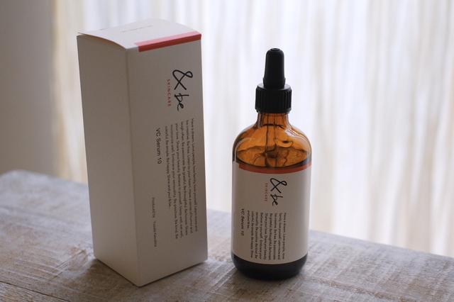 【預購】&be 河北裕介 VC10精華液 30ml 100ml 夜間修護精華液 維他命精華液 日本直送
