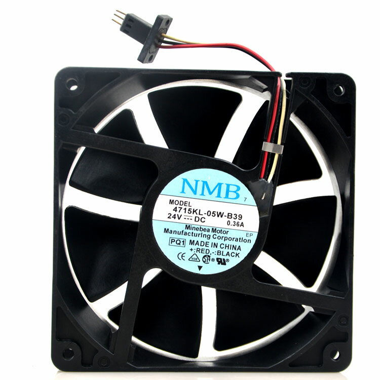 NMB 4715KL-05W-B39 24V0.36A 12CM 12038 發那科機床 變頻器風扇
