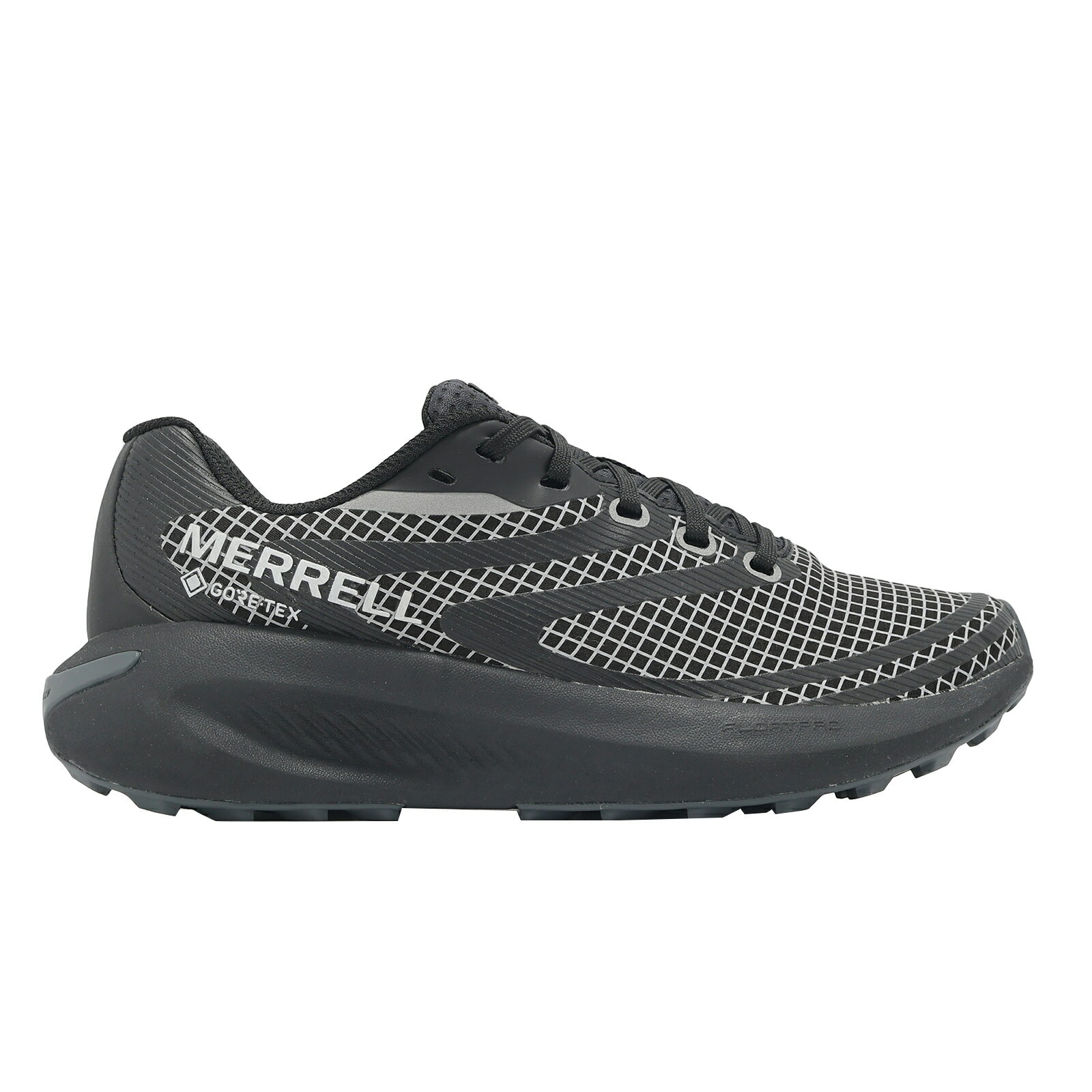 Merrell 越野跑鞋 Morphlite Reflective GTX 女鞋 黑灰 防水 回彈 廣告主打款 4