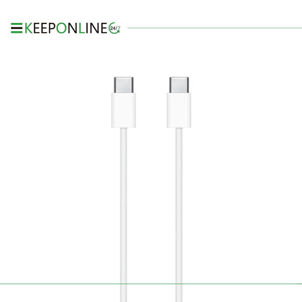 【APPLE適用】USB-C to USB-C 充電連接線 - 1M (適用iPad Pro、iPad Air)