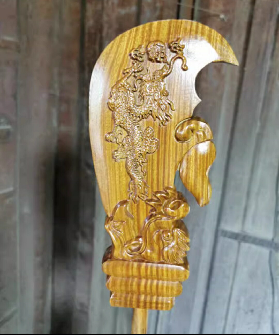 {可打統編 保固一年}關公刀關羽刀紅實木帶刀青龍燕月刀烏木關帝武財神紅木造像木雕 0