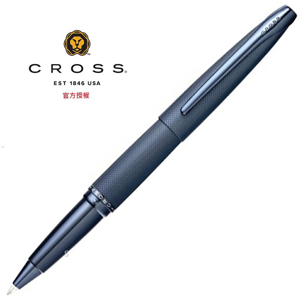 CROSS ATX系列 PVD深藍 鋼珠筆 885-45