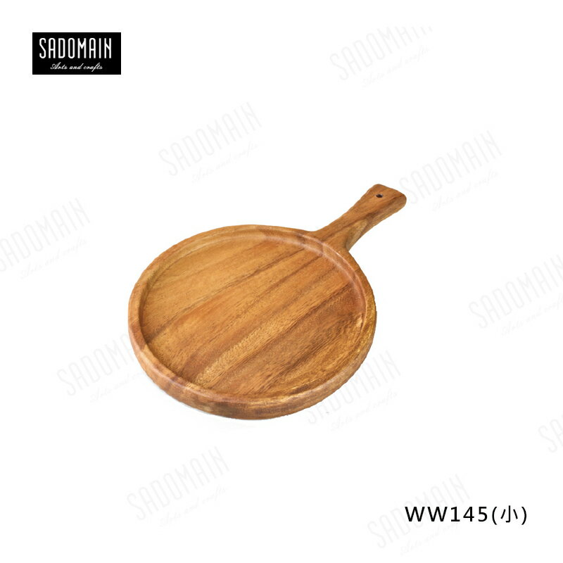【露營趣】SADOMAIN 仙德曼 WW145 洋槐披薩盤(小) 木盤 麵包盤 擺盤 拖盤 裝飾盤水果盤 點心盤 露營