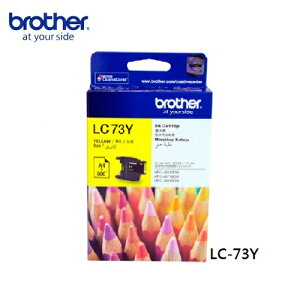 brother LC73XL-Y原廠高容量黃色墨水