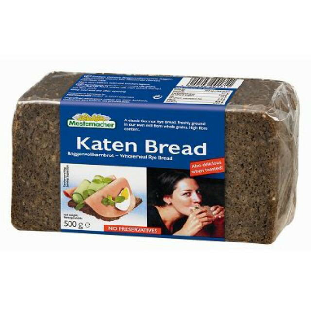 低醣生酮！Mestemacher 麥大師德國全麥黑麵包 Karen Bread 500g