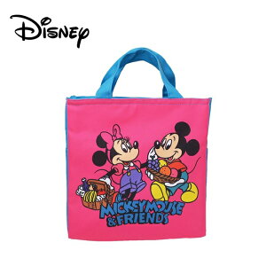 【日本正版】米奇好朋友 輕便 保冷袋 手提袋 便當袋 米妮 唐老鴨 迪士尼 Disney - 258986