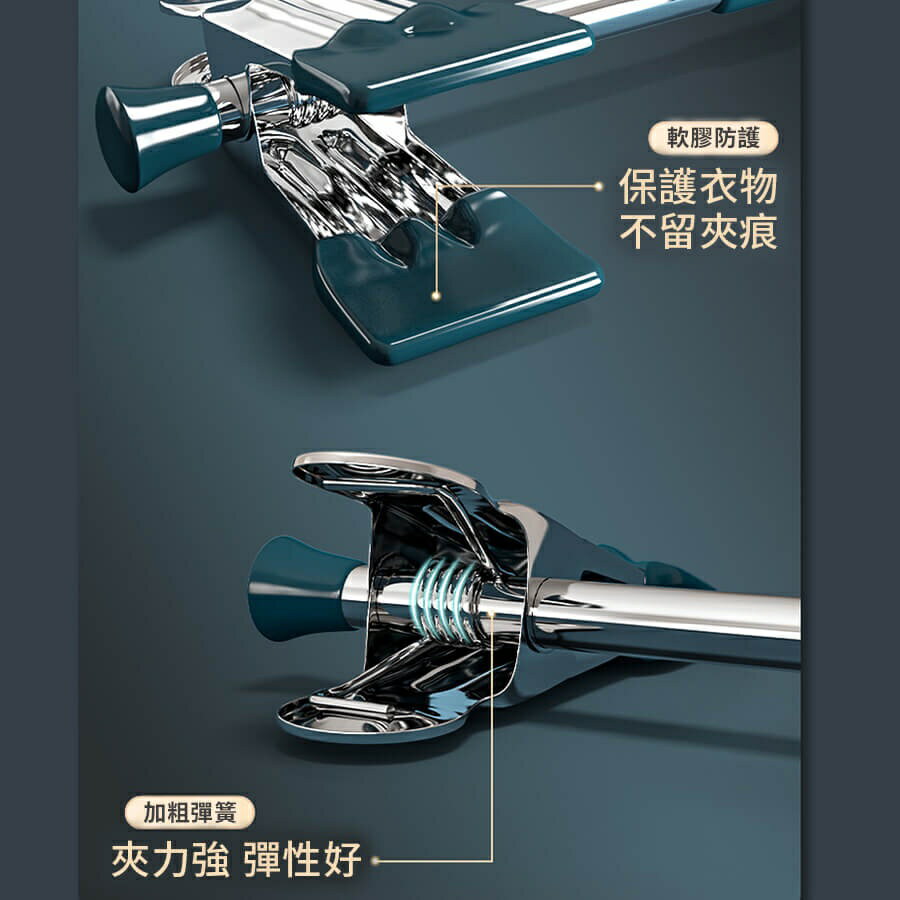 【homer生活家】奈米防滑無痕褲架 一字型褲架 防滑衣架 衣架 裙褲架 褲夾 衣夾 多功能褲架 防滑褲夾衣夾褲架 鐵衣 3