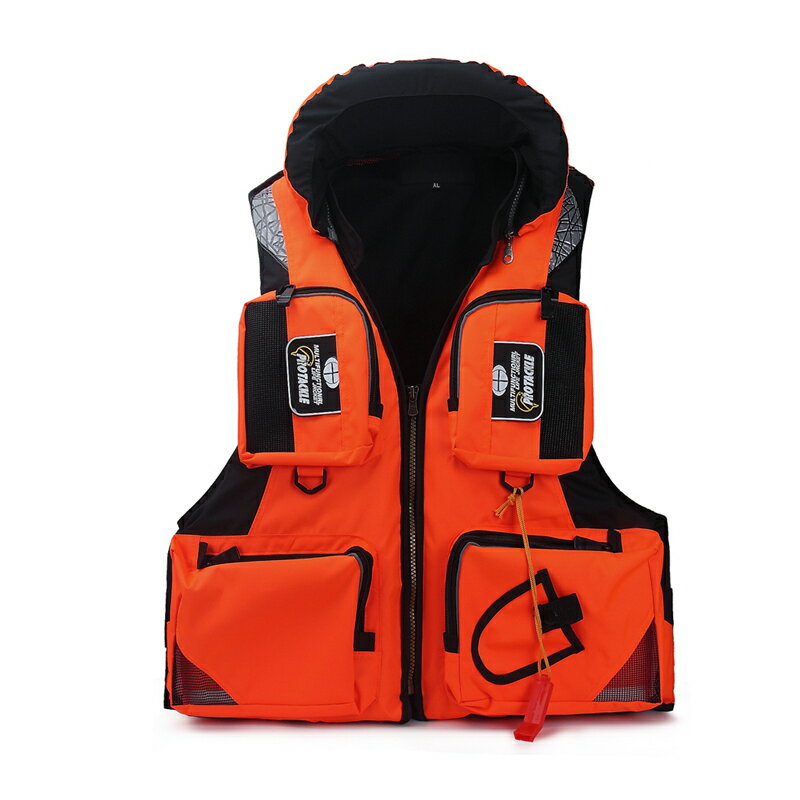 樂迪多功能大浮力救生衣釣魚馬甲海釣背心大人便攜專業船用磯釣服 小山好物嚴選 4