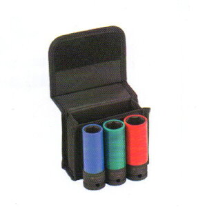德國BOSCH 博世 3件式套筒組1/2＂方頭 扳手機必備品 2608551102 套筒
