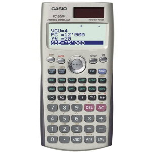 CASIO FC-200V 財務型計算機