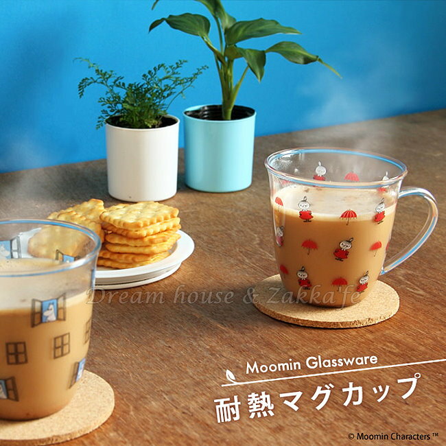 日本 MOOMIN 嚕嚕米 耐熱 玻璃杯/單耳杯/馬克杯/果汁杯/水杯 300ml 《 3款任選 》★ 日本製 ★ 夢想家精品生活家飾