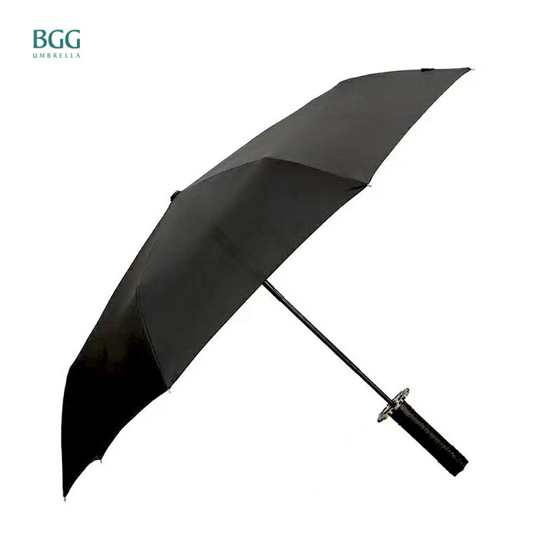 【BGG Umbrella】武士傘(自動折疊傘) | 武士刀造型 超撥水傘布 自動開收傘 抗風骨架 一鍵自開收 6