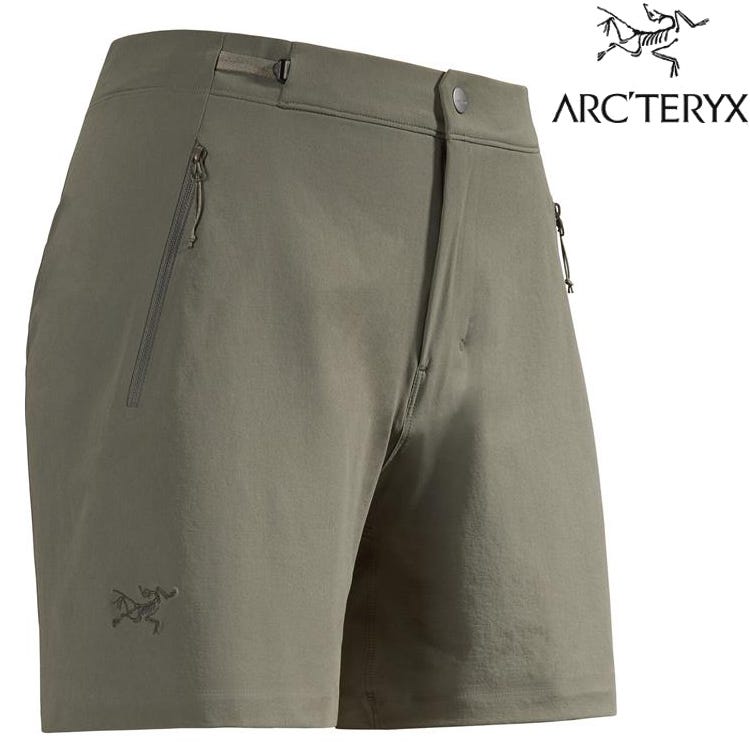 Arcteryx 始祖鳥 Gamma 女款 軟殼短褲 X000007684 糧草綠 Forage