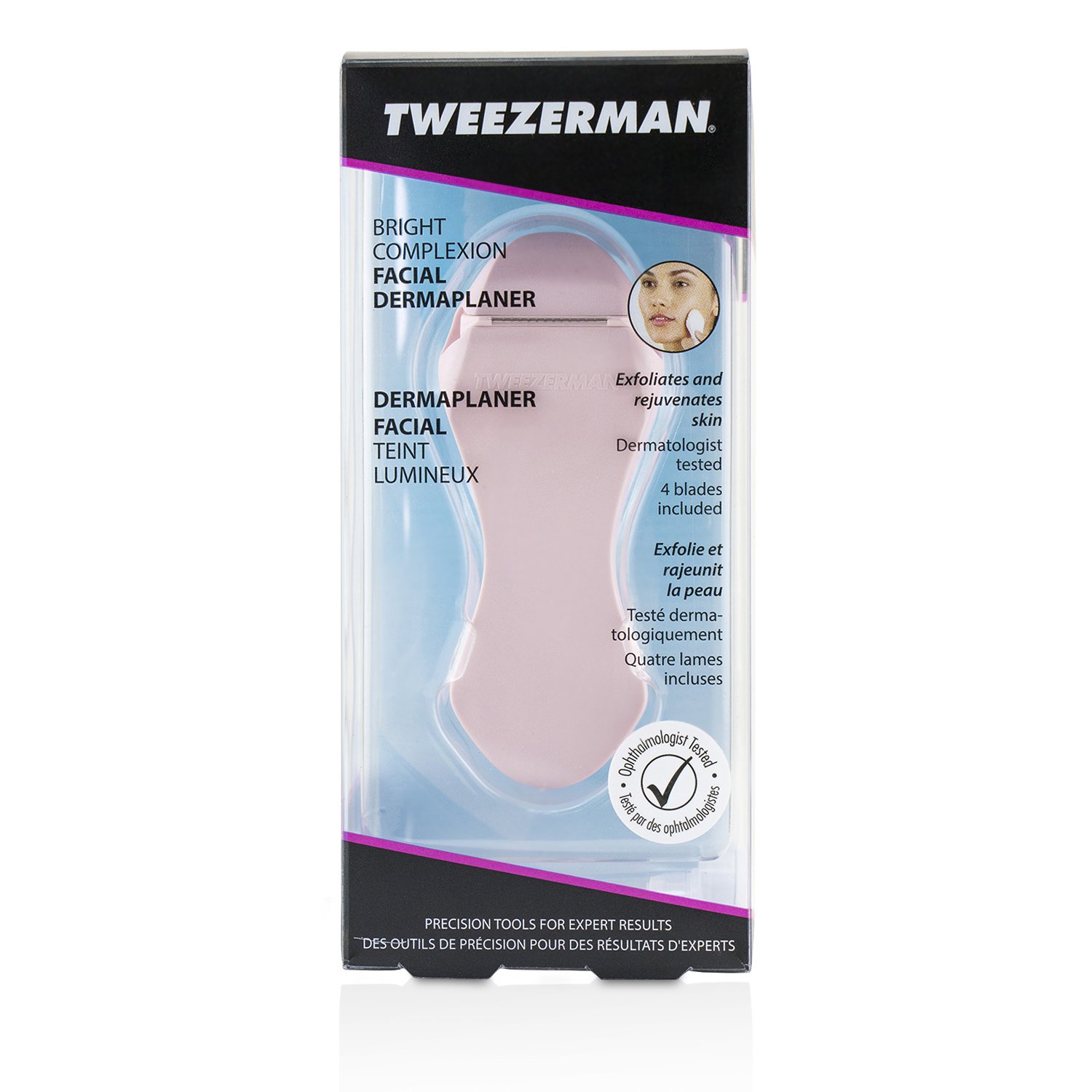 微之魅 Tweezerman - 臉部亮白明采工具Bright Complexion Facial Dermaplanner