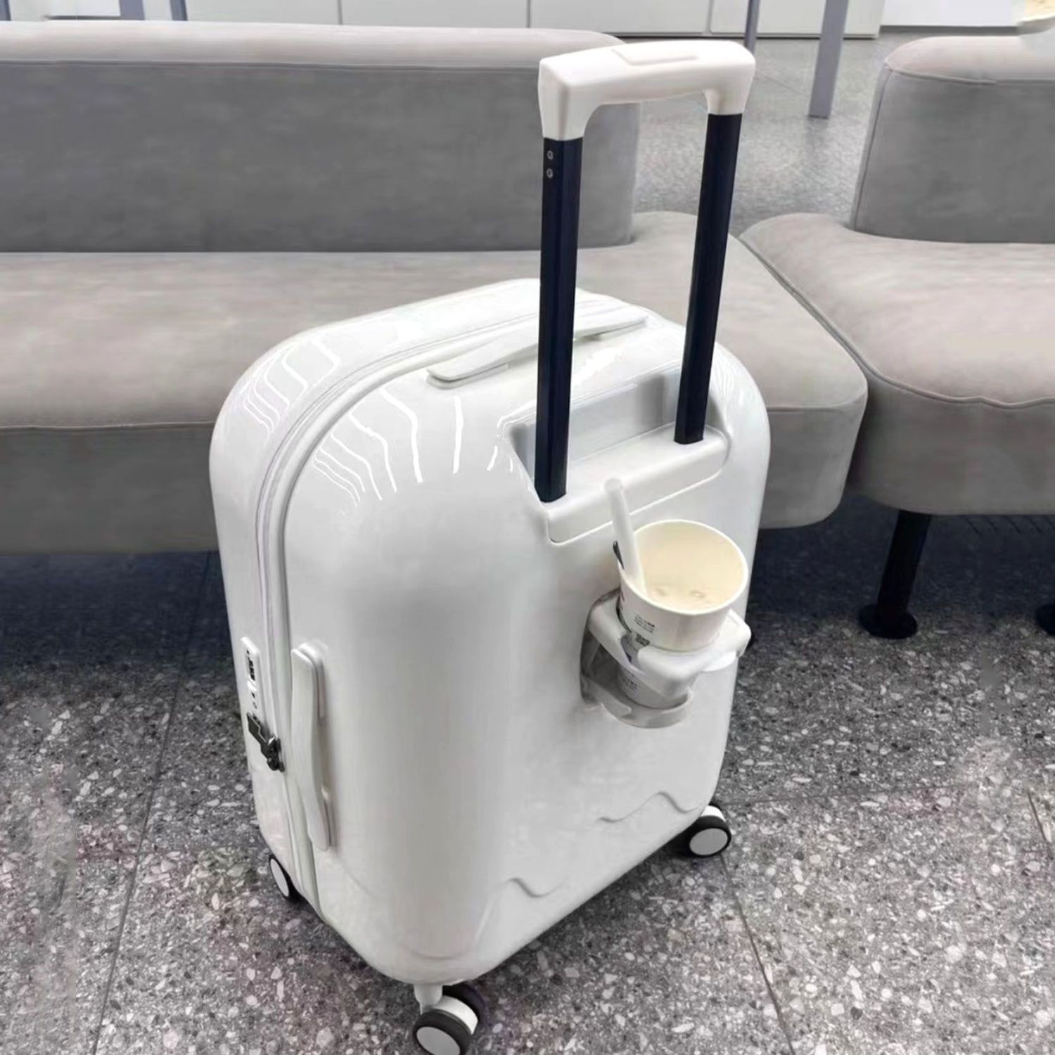 ins多功能可愛學生行李箱男女旅行箱拉桿箱網紅外貿超輕靜音輕便