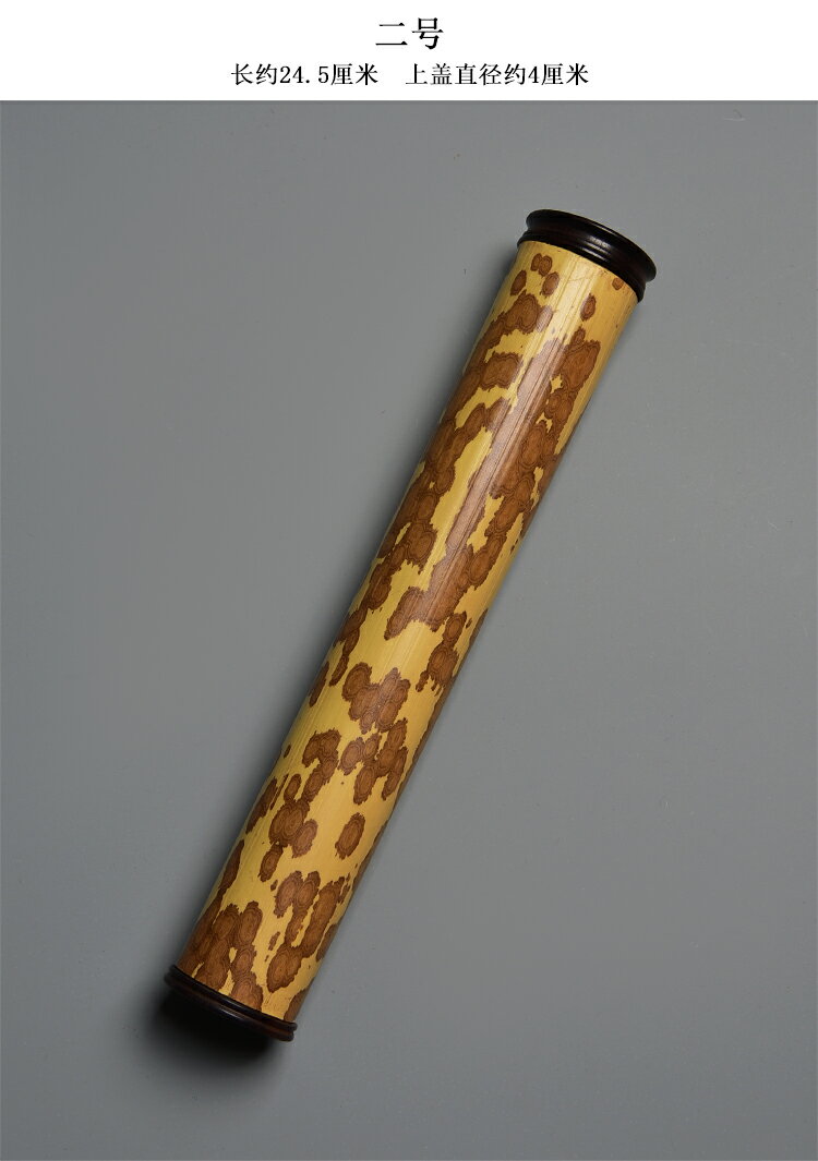 天然梅妃竹全滿花大香筒書畫筒 奇美花紋竹茶具筒 竹罐扇筒沉香桶 5
